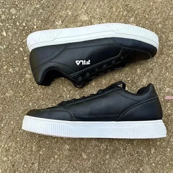 Fila Unlock Court Black Synthetic Lifestyle Sneakers Shoes Men’s Size 11 - Picture 10 of 10